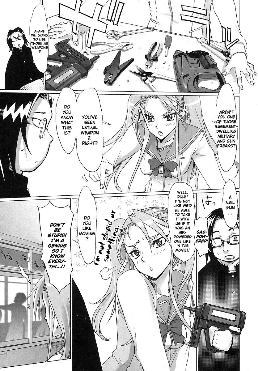 Highschool of the Dead Chapter 2 page 10 - Chapter 2: Escape From The Dead