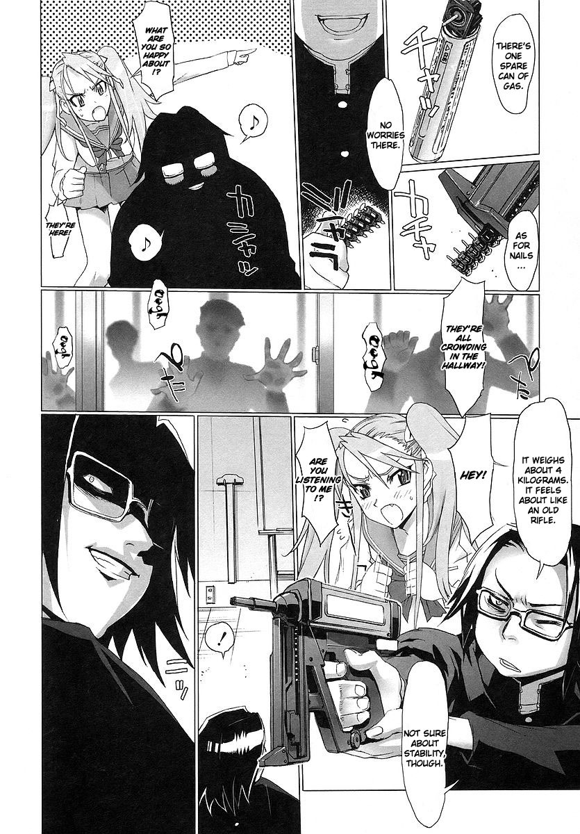 Highschool of the Dead Chapter 2 page 11 - Chapter 2: Escape From The Dead