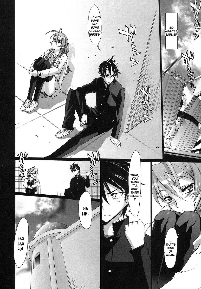 Highschool of the Dead Chapter 2 page 17 - Chapter 2: Escape From The Dead