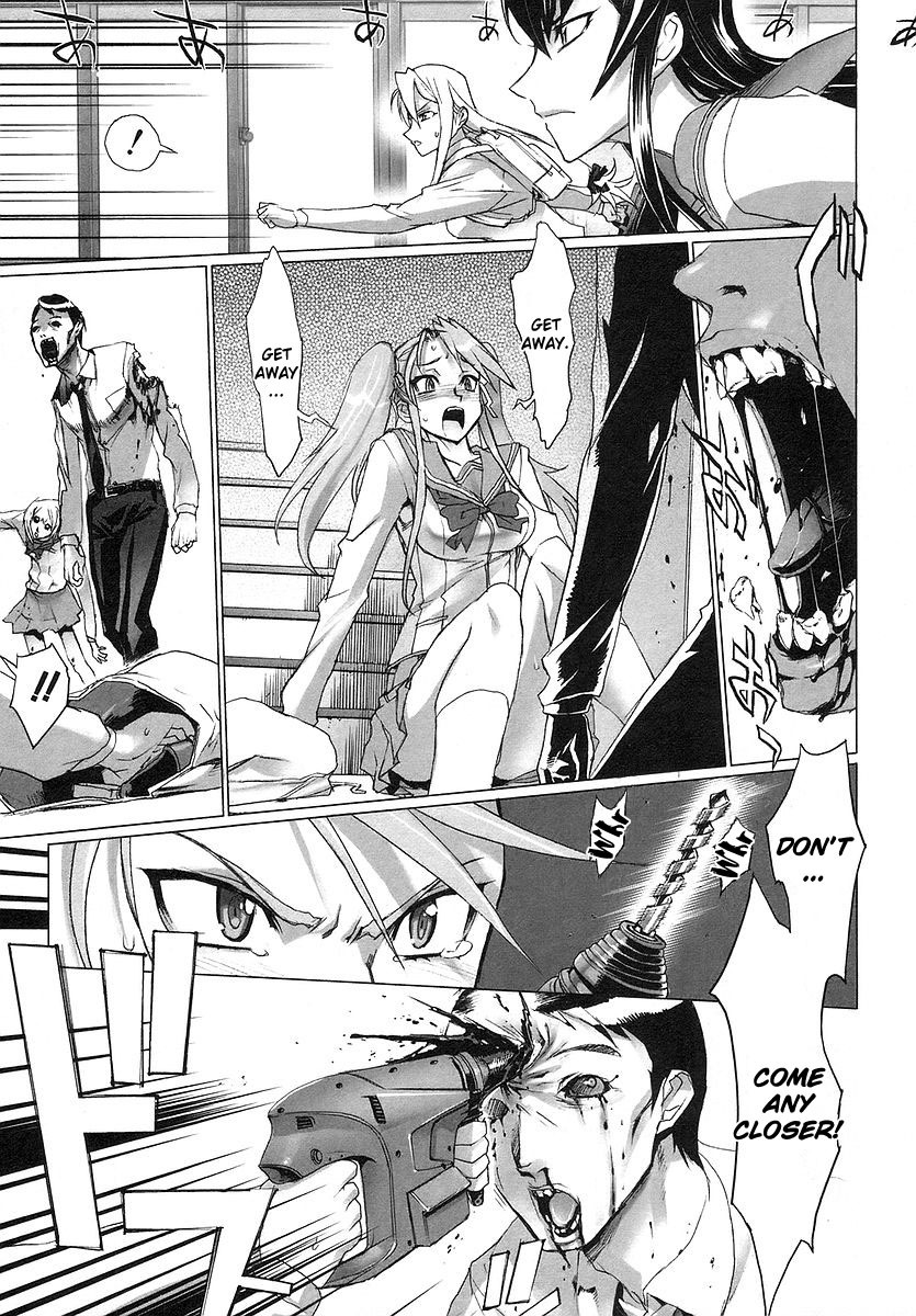 Highschool of the Dead Chapter 2 page 26 - Chapter 2: Escape From The Dead