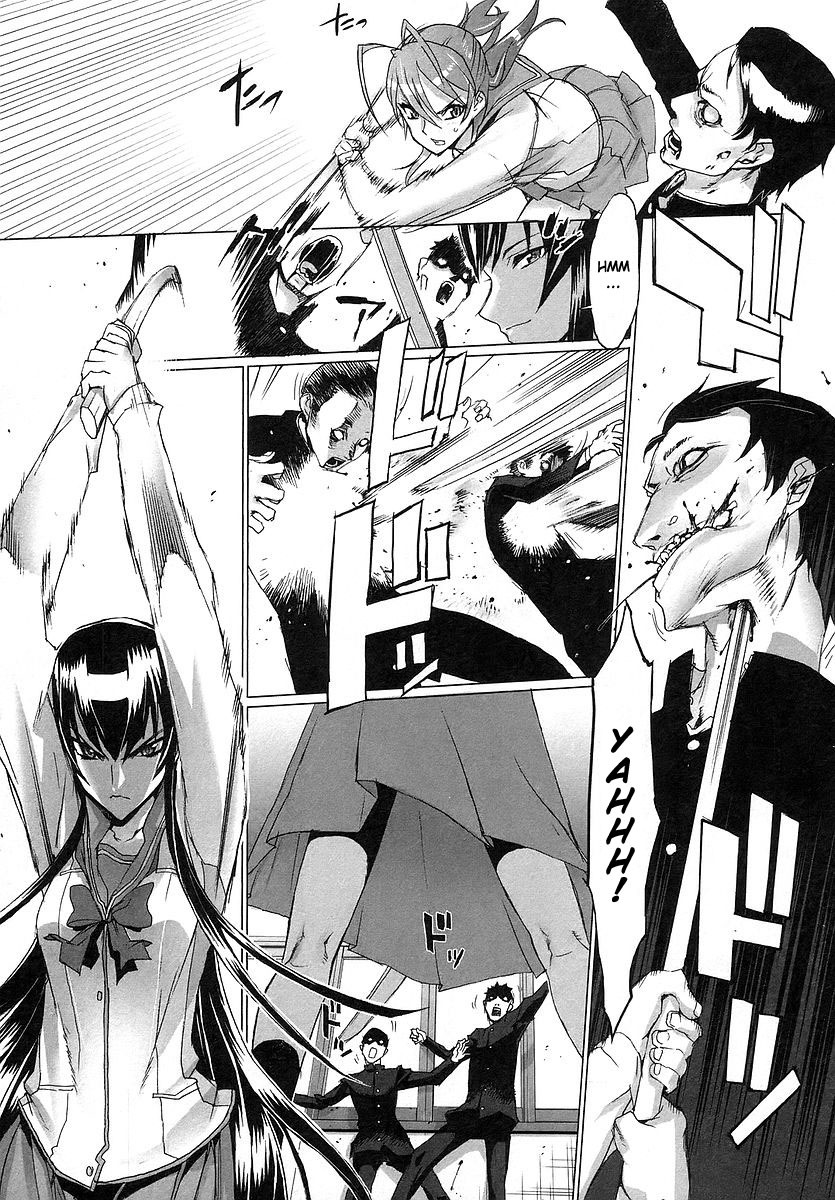 Highschool of the Dead Chapter 2 page 28 - Chapter 2: Escape From The Dead