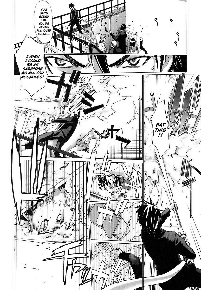 Highschool of the Dead Chapter 2 page 3 - Chapter 2: Escape From The Dead