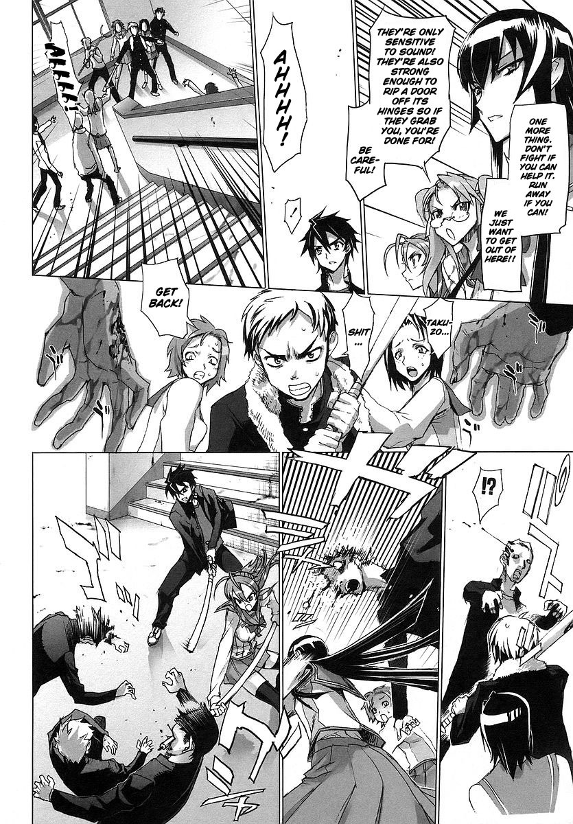Highschool of the Dead Chapter 2 page 41 - Chapter 2: Escape From The Dead
