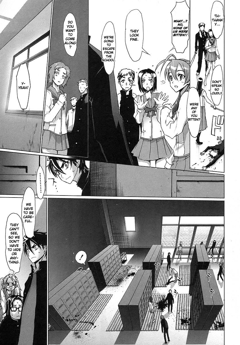 Highschool of the Dead Chapter 2 page 42 - Chapter 2: Escape From The Dead