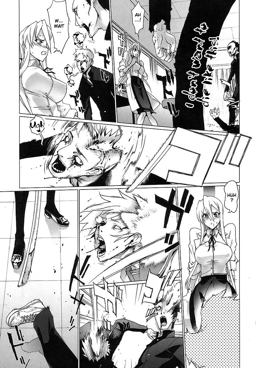 Highschool of the Dead Chapter 2 page 6 - Chapter 2: Escape From The Dead
