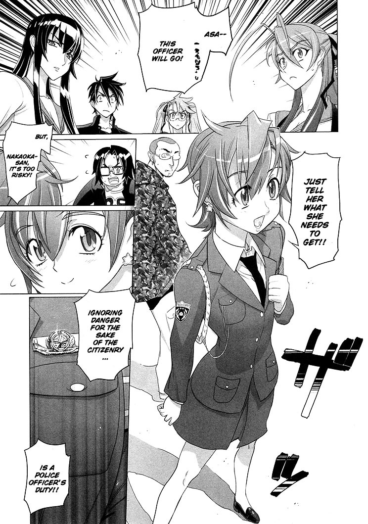 Highschool of the Dead Chapter 20 page 10 - Chapter 20: Blood and Dead