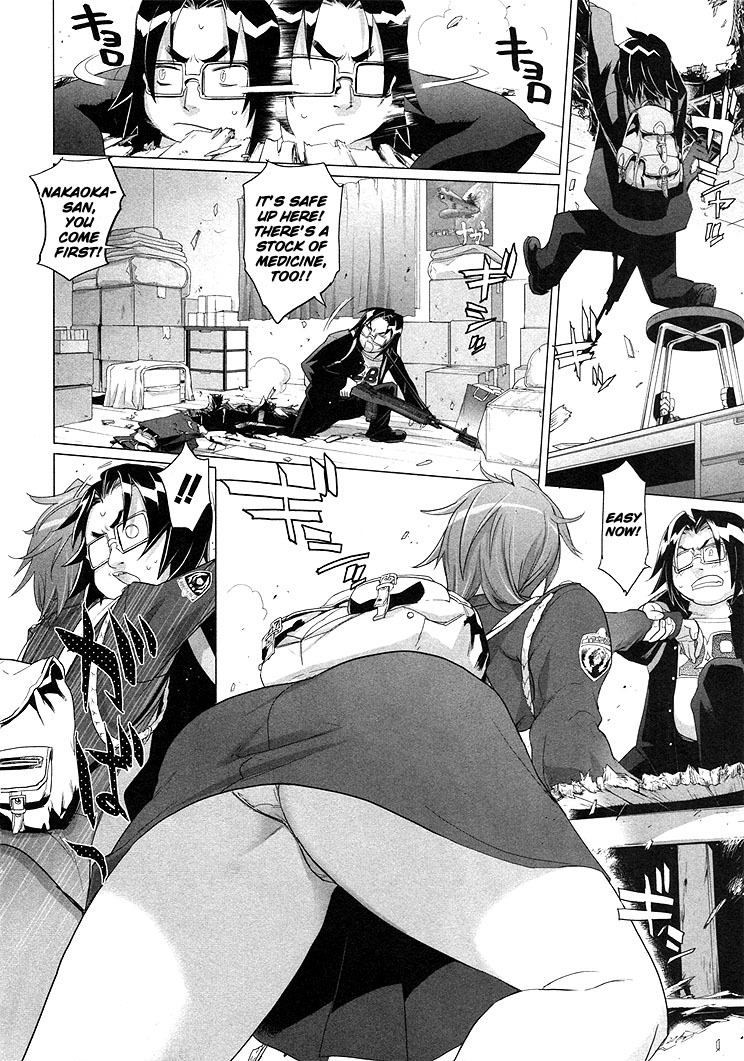 Highschool of the Dead Chapter 20 page 25 - Chapter 20: Blood and Dead