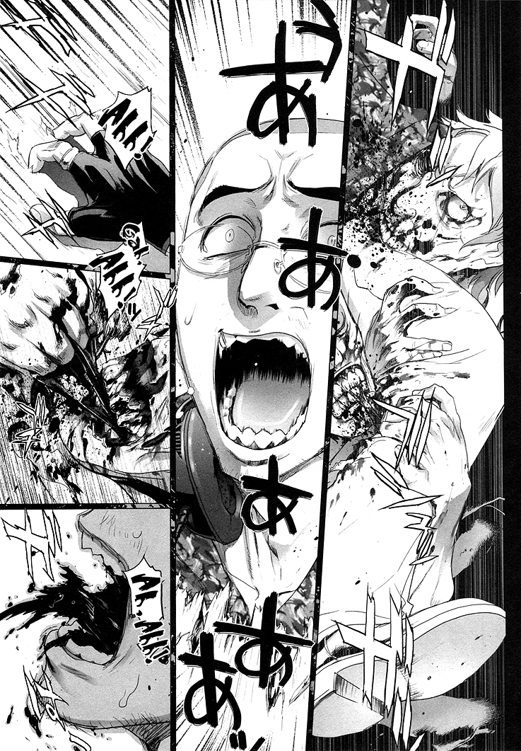 Highschool of the Dead Chapter 20 page 28 - Chapter 20: Blood and Dead