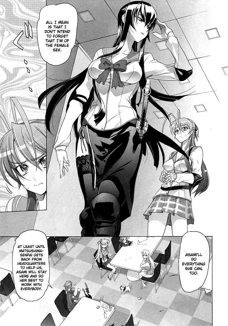 Highschool of the Dead Chapter 21 page 16 - Chapter 21: The Good, The Bad and The Dead