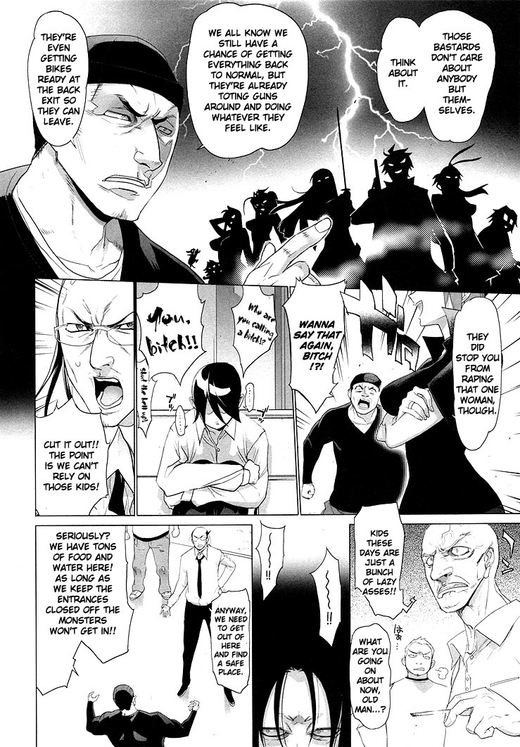 Highschool of the Dead Chapter 22 page 10 - Chapter 22: Dead Rush