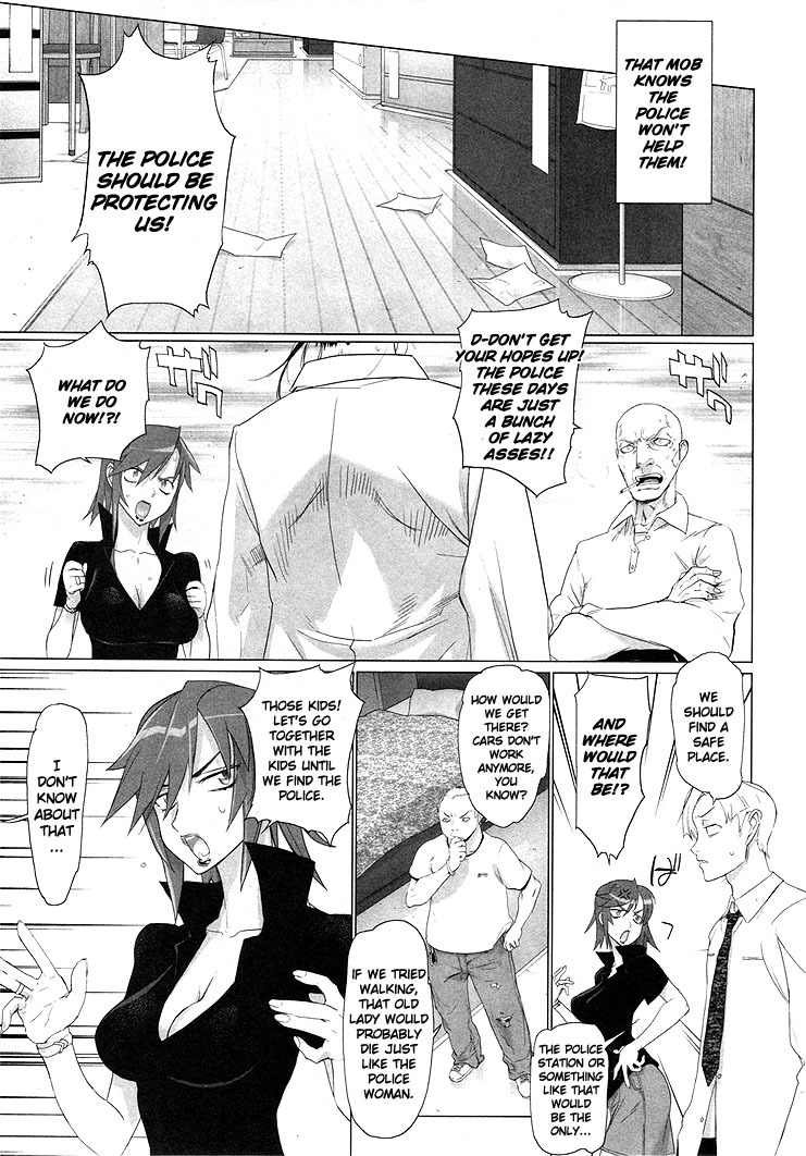 Highschool of the Dead Chapter 22 page 9 - Chapter 22: Dead Rush