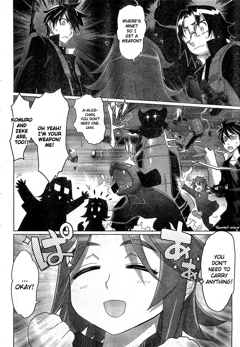 Highschool of the Dead Chapter 23 page 21 - Chapter 23: Dead Lovers