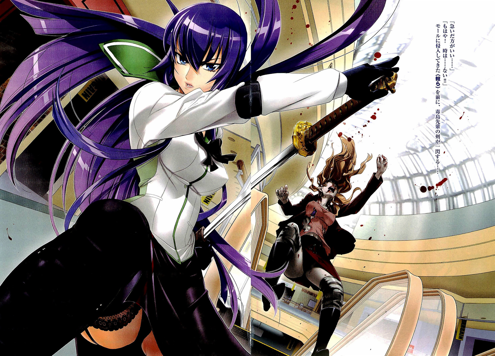 Highschool of the Dead Chapter 23 page 5 - Chapter 23: Dead Lovers