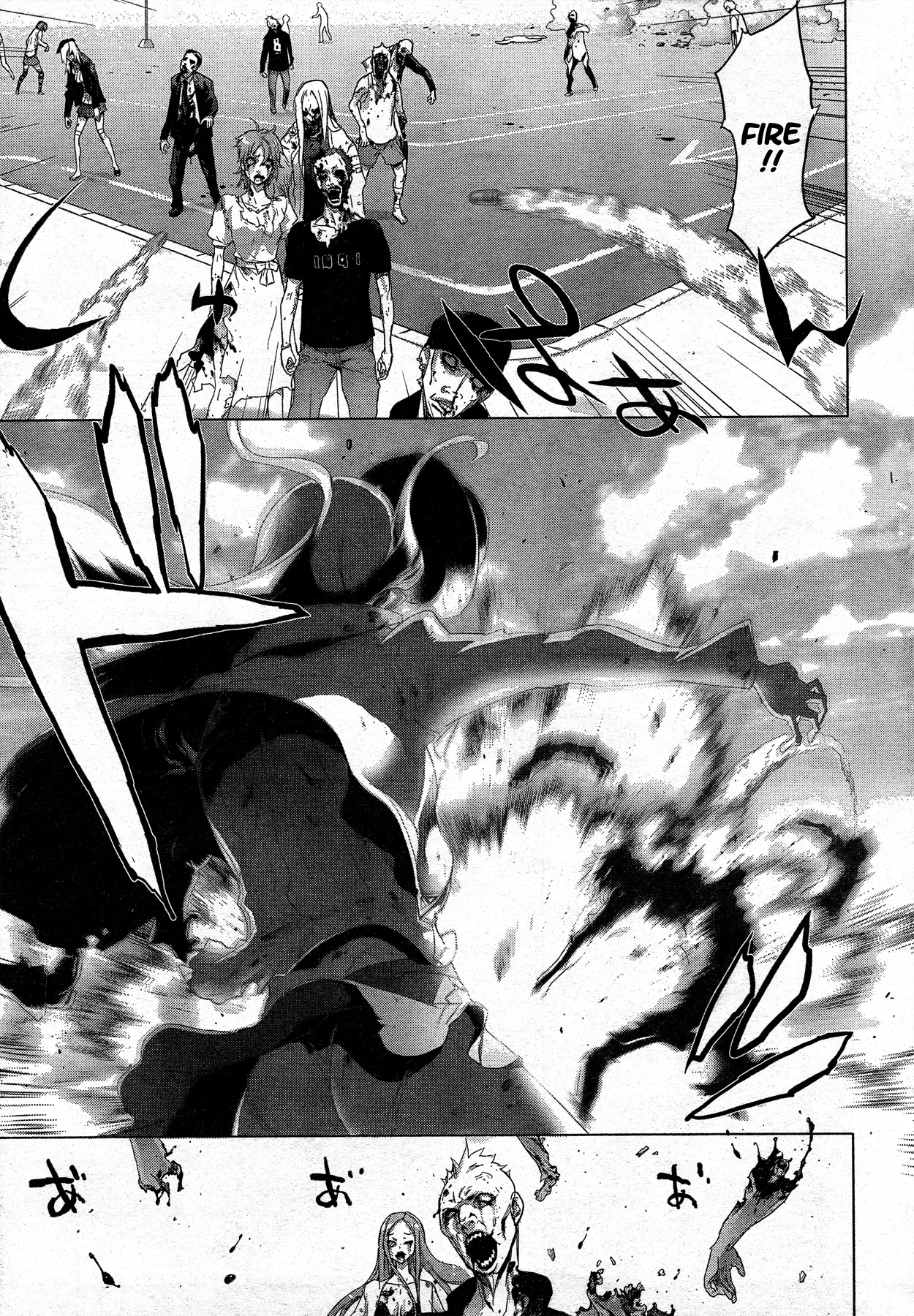 Highschool of the Dead Chapter 24 page 22 - Chapter 24: Dances with the Dead