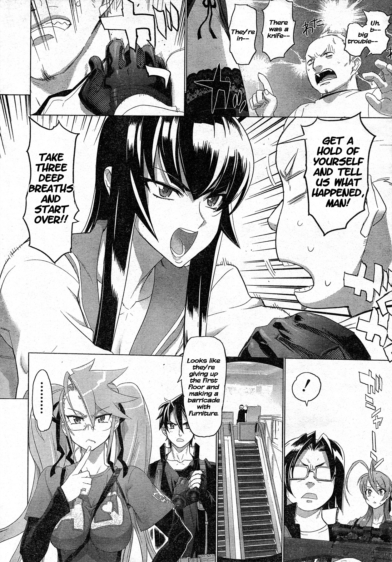 Highschool of the Dead Chapter 24 page 36 - Chapter 24: Dances with the Dead
