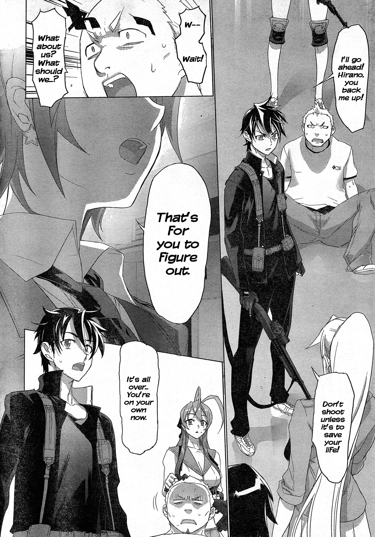 Highschool of the Dead Chapter 24 page 38 - Chapter 24: Dances with the Dead