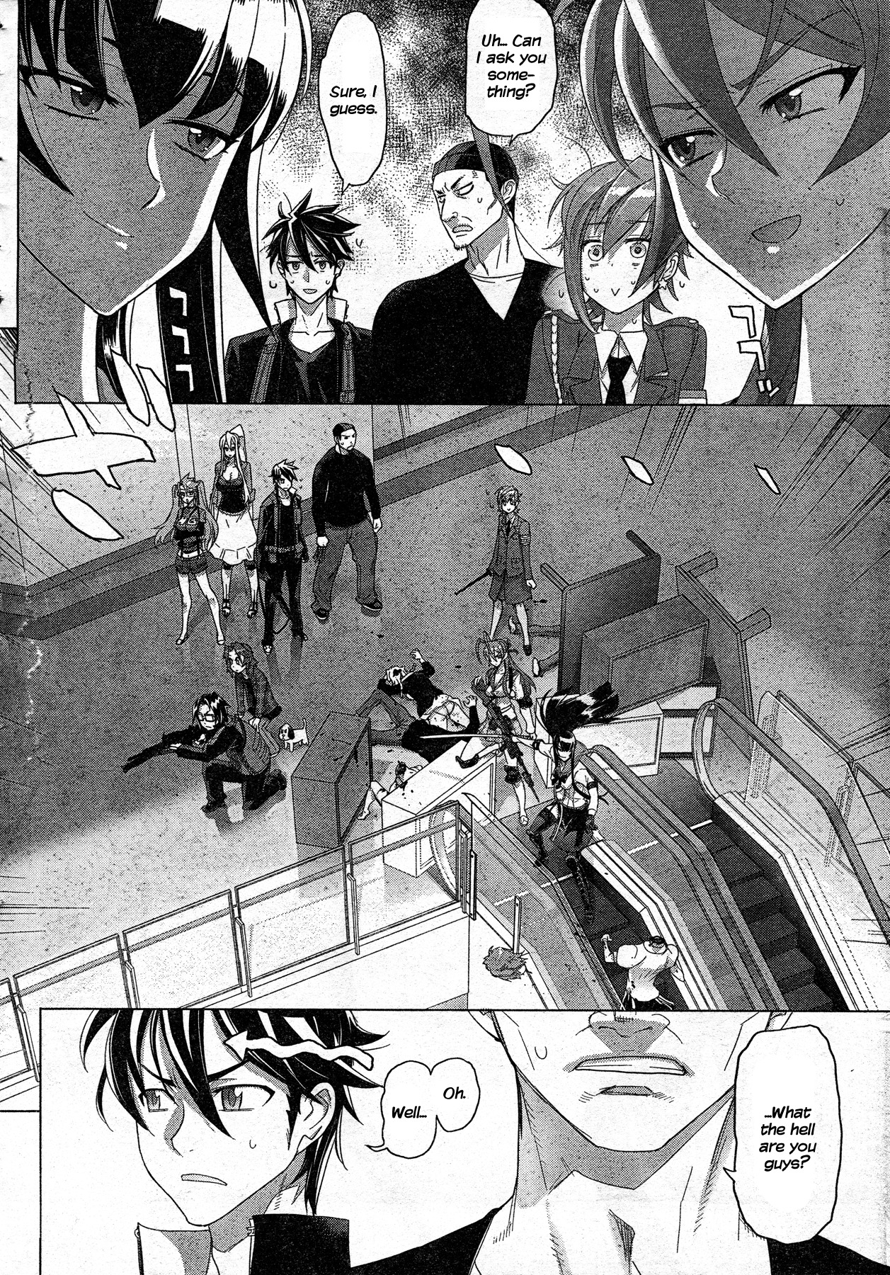 Highschool of the Dead Chapter 25 page 10 - Chapter 25: Duty and Dead
