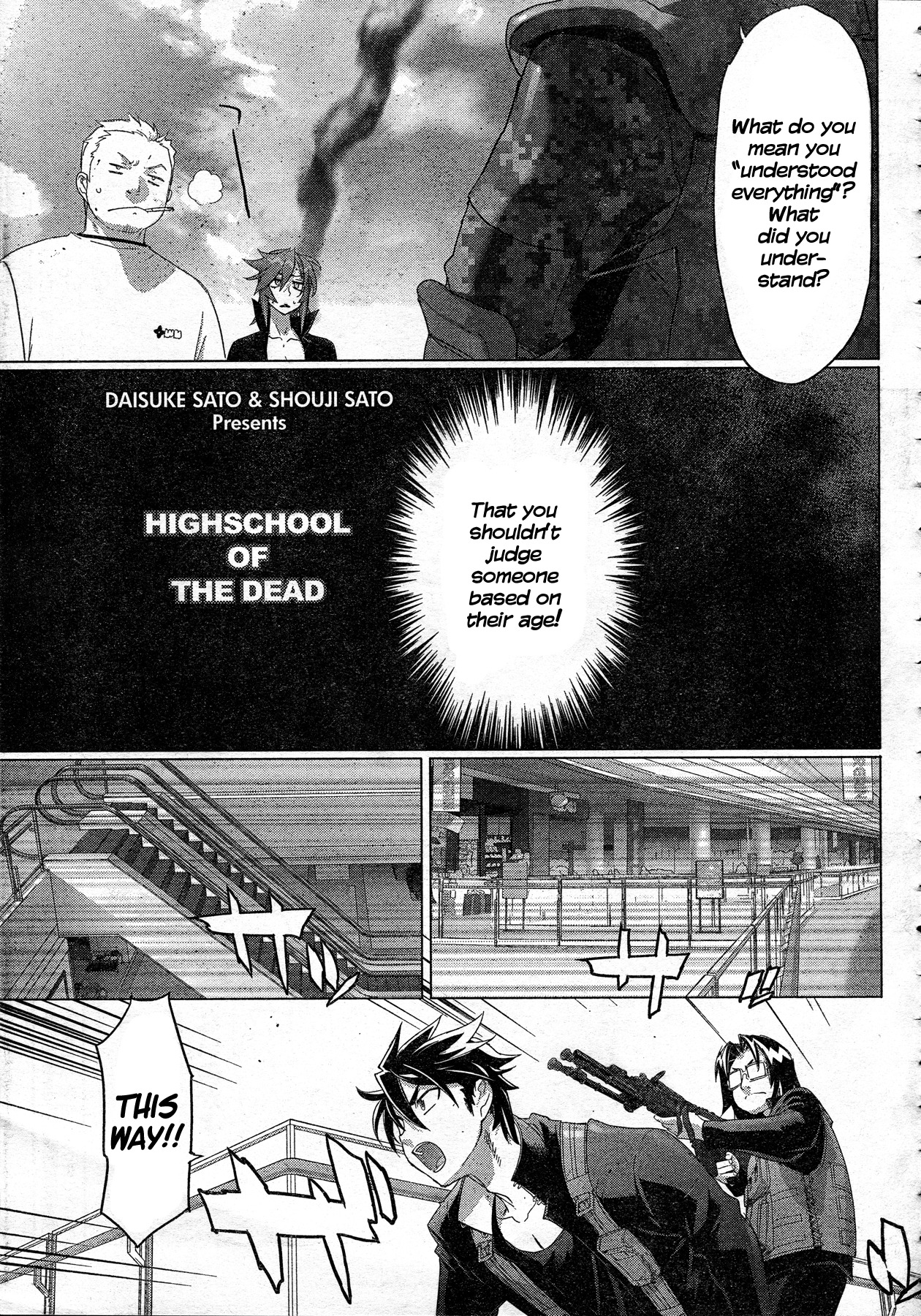 Highschool of the Dead Chapter 25 page 2 - Chapter 25: Duty and Dead