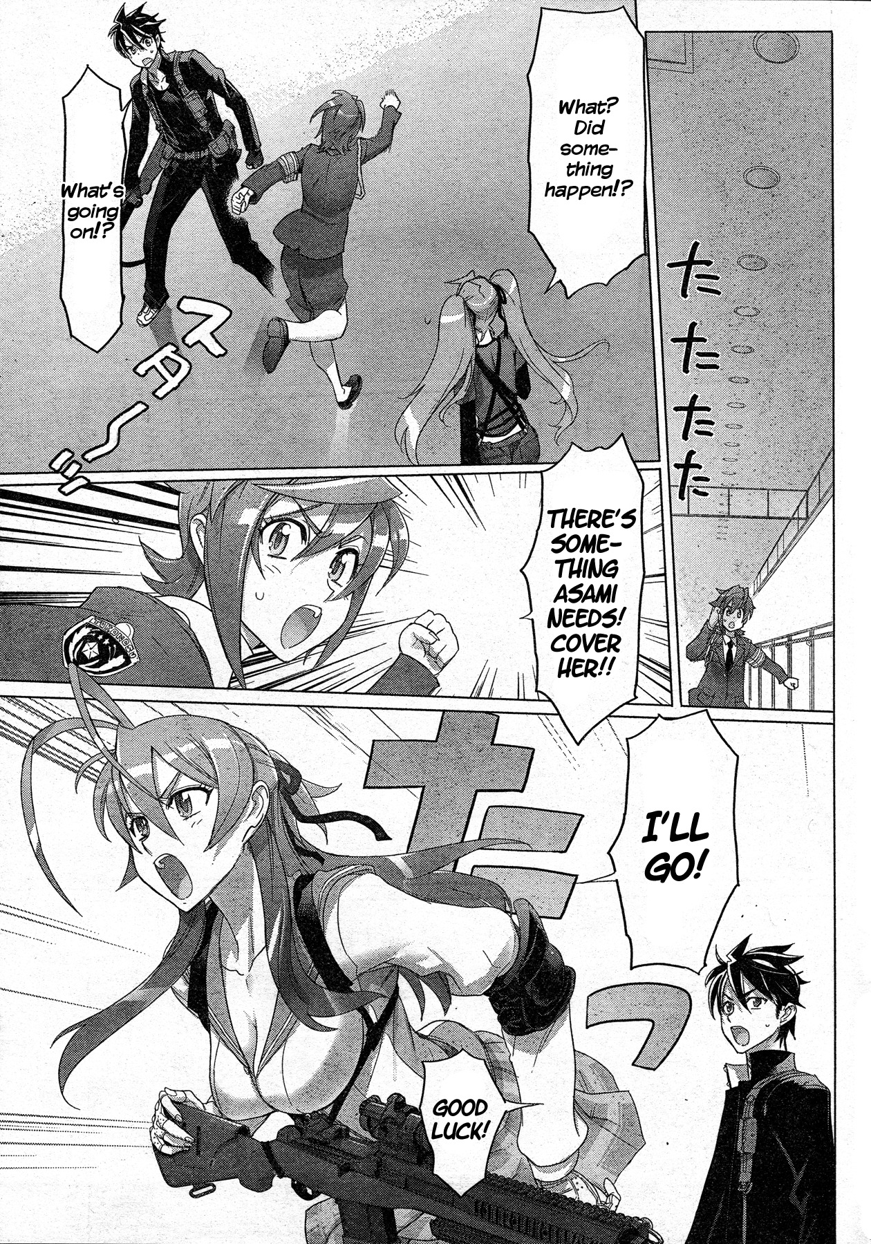 Highschool of the Dead Chapter 25 page 22 - Chapter 25: Duty and Dead