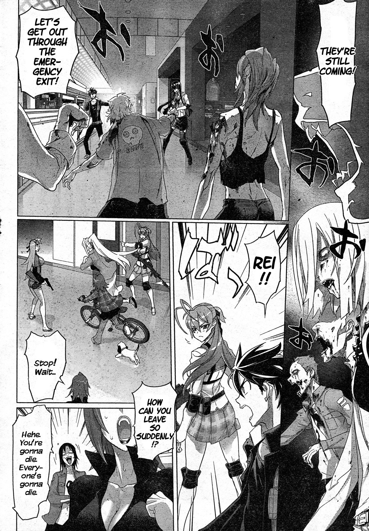 Highschool of the Dead Chapter 25 page 29 - Chapter 25: Duty and Dead
