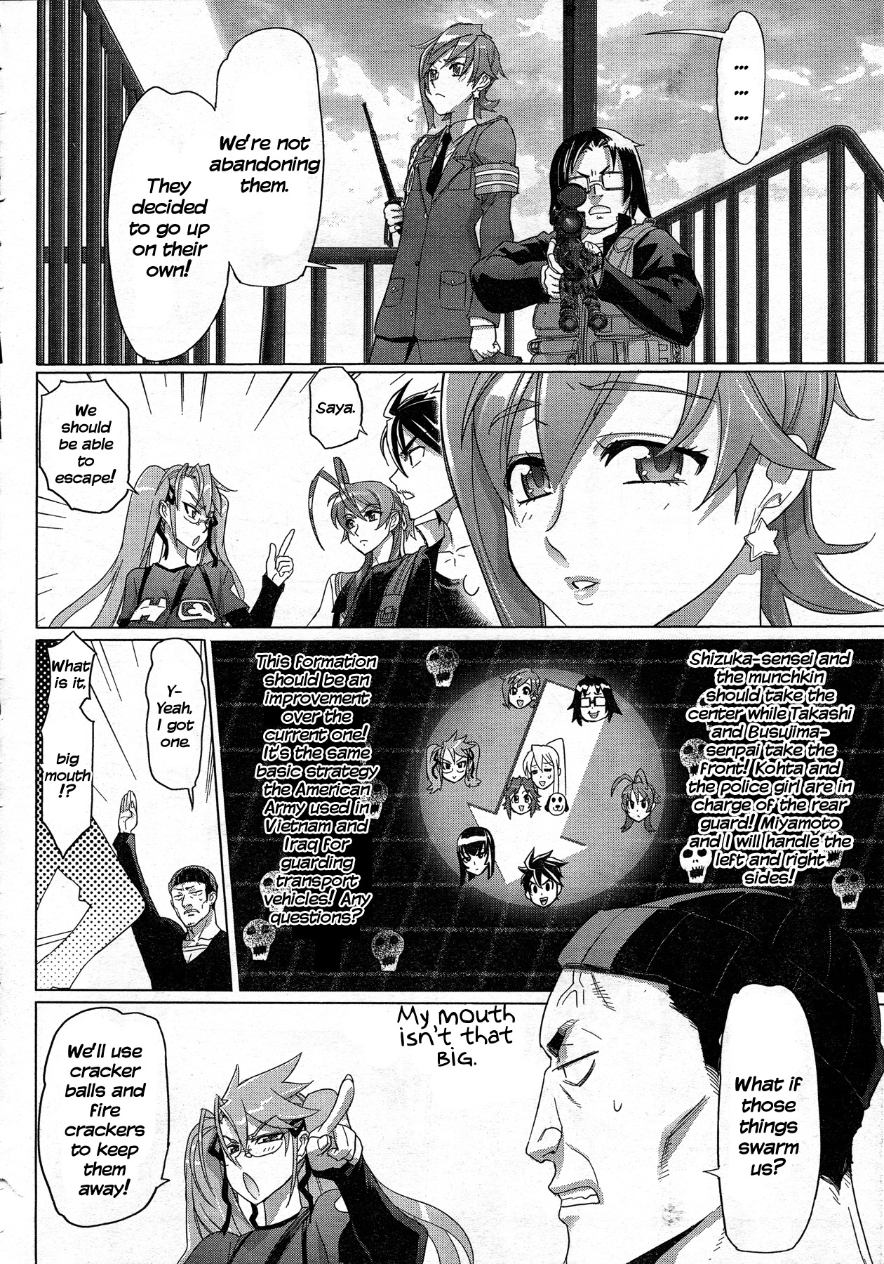 Highschool of the Dead Chapter 25 page 35 - Chapter 25: Duty and Dead