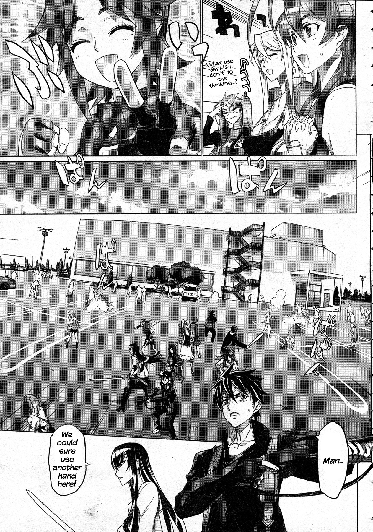 Highschool of the Dead Chapter 25 page 38 - Chapter 25: Duty and Dead