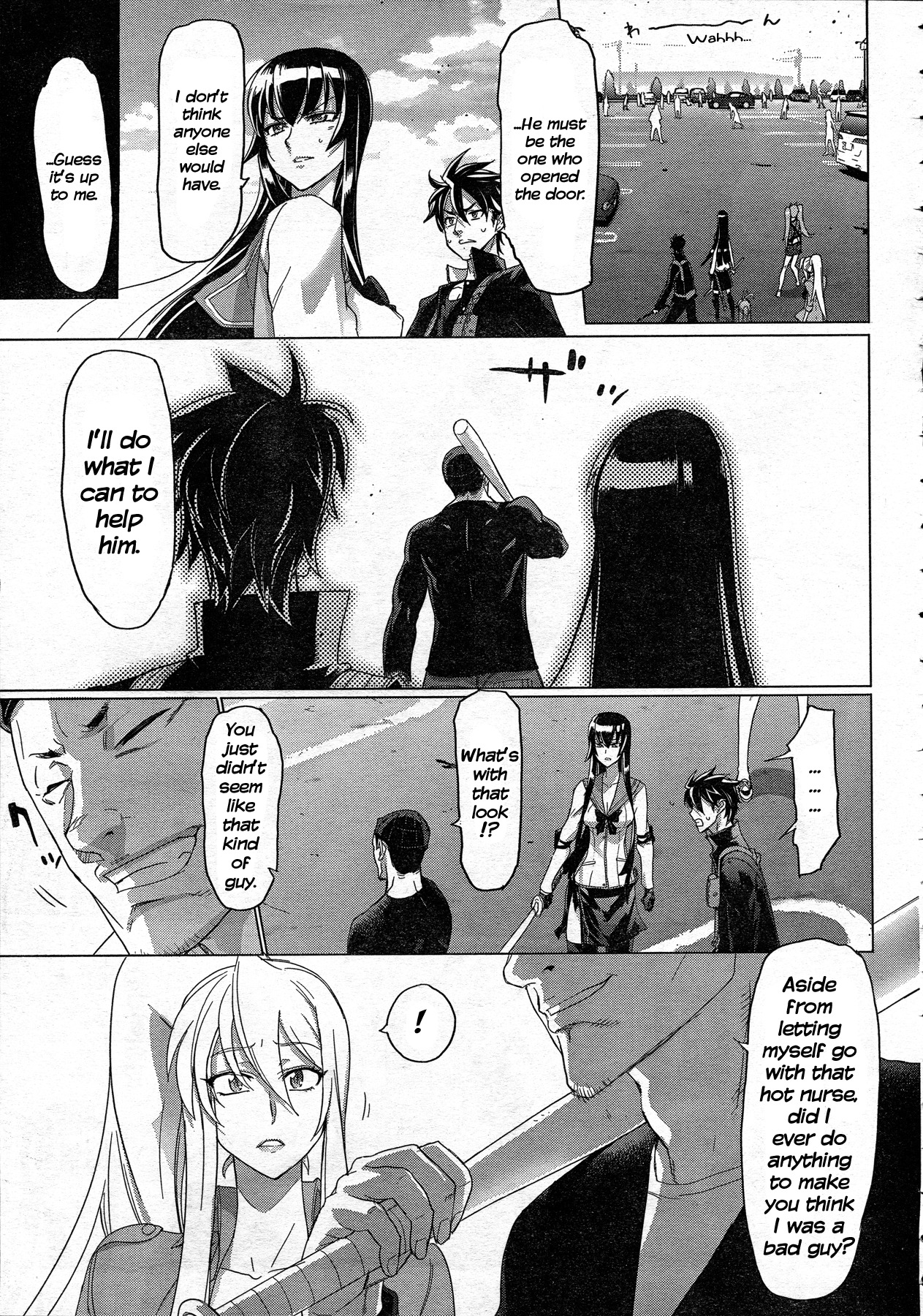 Highschool of the Dead Chapter 25 page 40 - Chapter 25: Duty and Dead