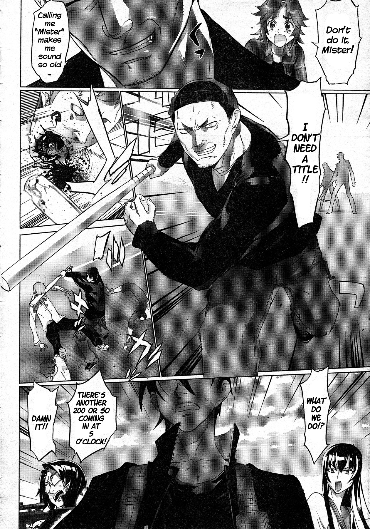 Highschool of the Dead Chapter 25 page 41 - Chapter 25: Duty and Dead