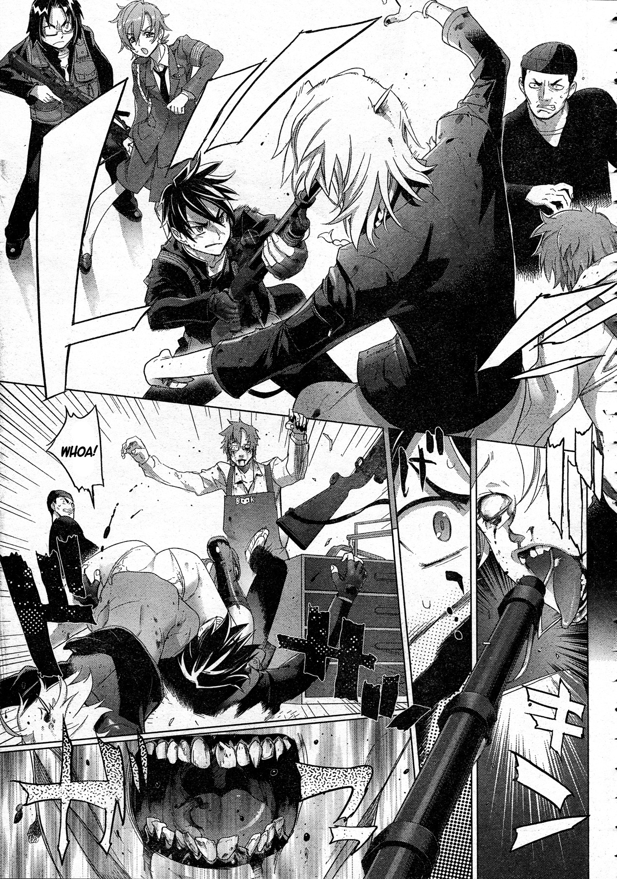 Highschool of the Dead Chapter 25 page 5 - Chapter 25: Duty and Dead