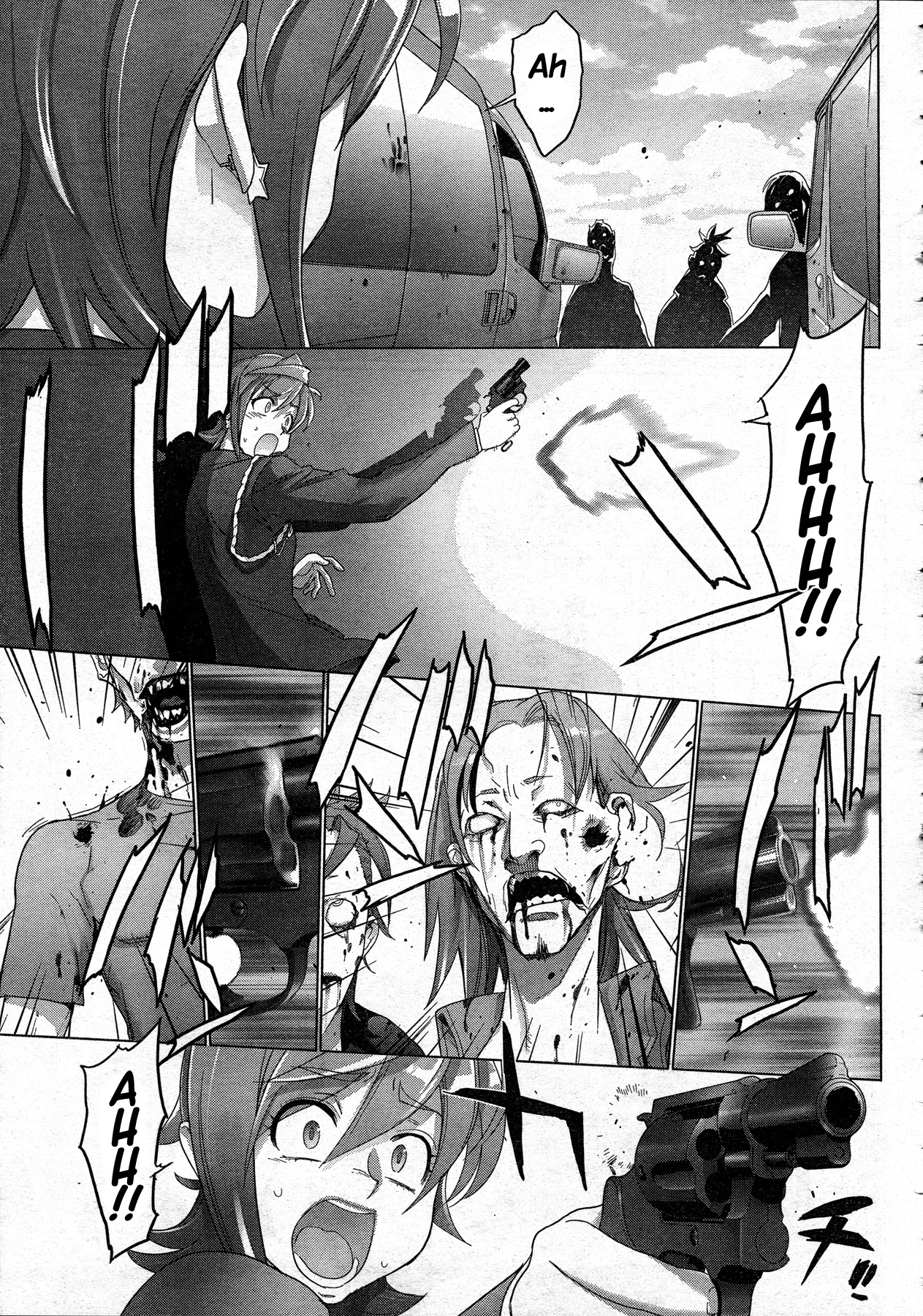 Highschool of the Dead Chapter 25 page 50 - Chapter 25: Duty and Dead