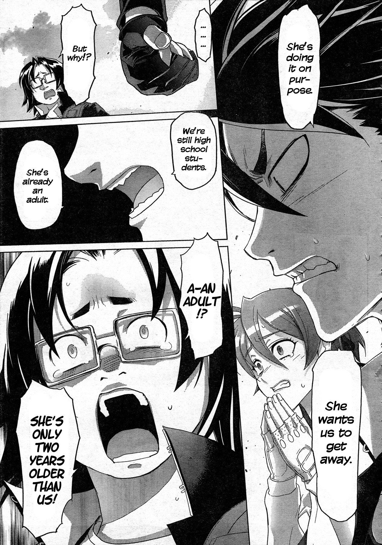 Highschool of the Dead Chapter 25 page 54 - Chapter 25: Duty and Dead