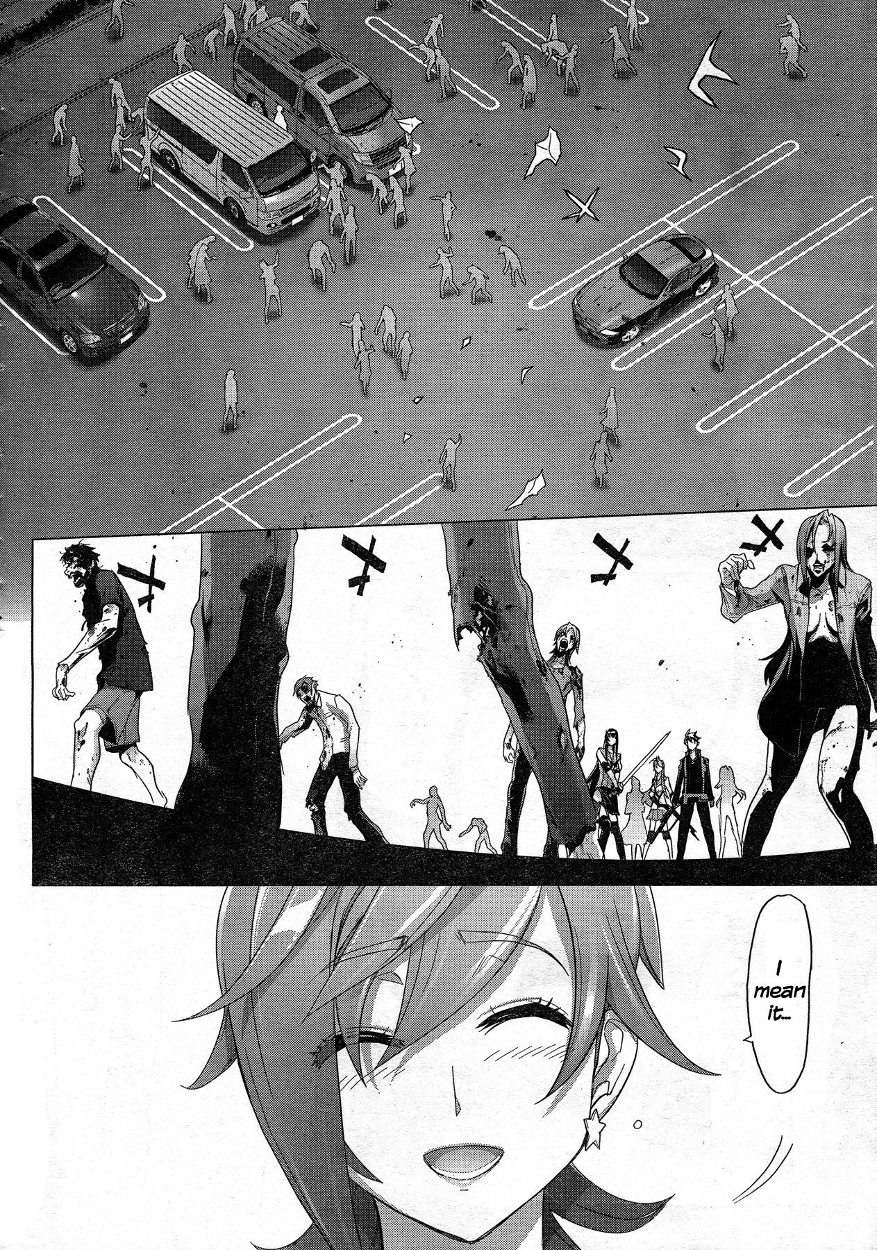 Highschool of the Dead Chapter 25 page 55 - Chapter 25: Duty and Dead
