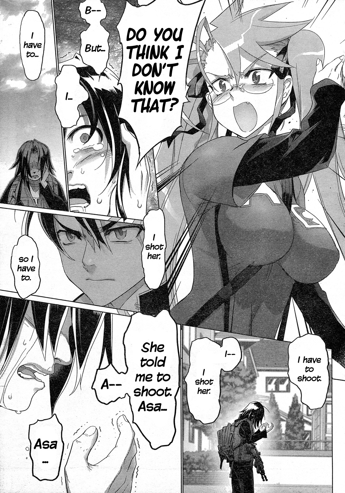 Highschool of the Dead Chapter 26 page 21 - Chapter 26: The Dead Badge of Coward