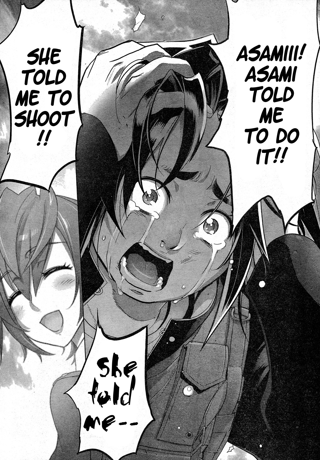 Highschool of the Dead Chapter 26 page 22 - Chapter 26: The Dead Badge of Coward