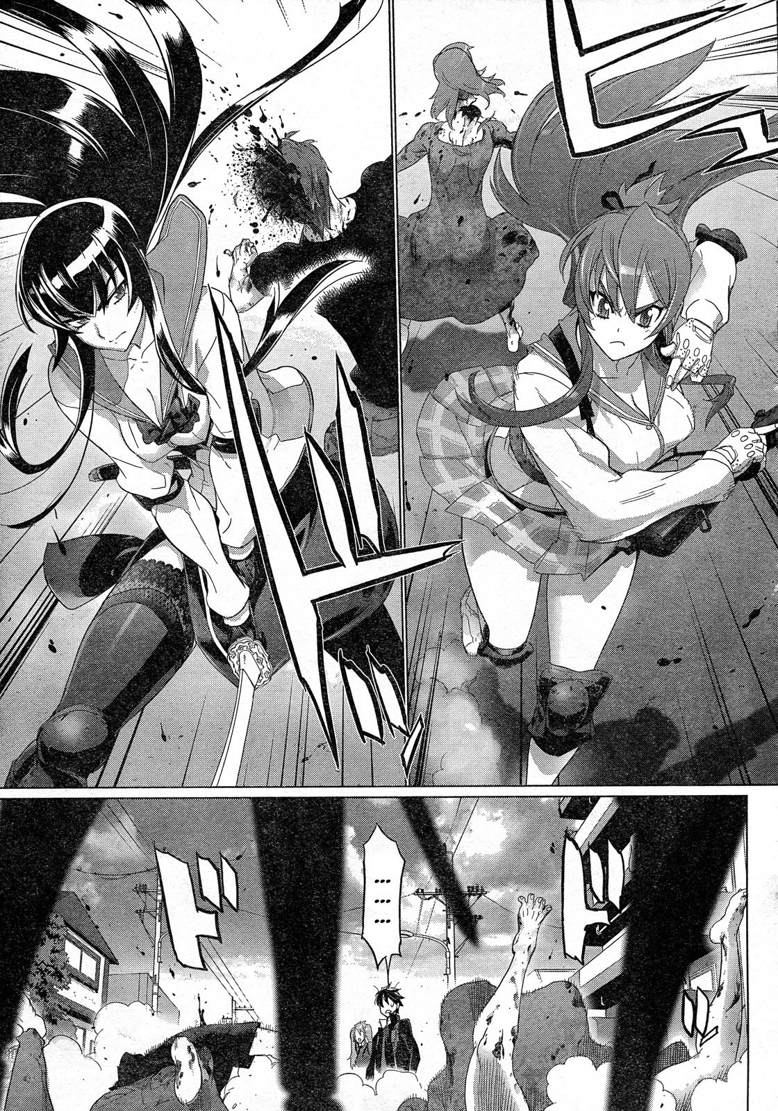 Highschool of the Dead Chapter 26 page 25 - Chapter 26: The Dead Badge of Coward