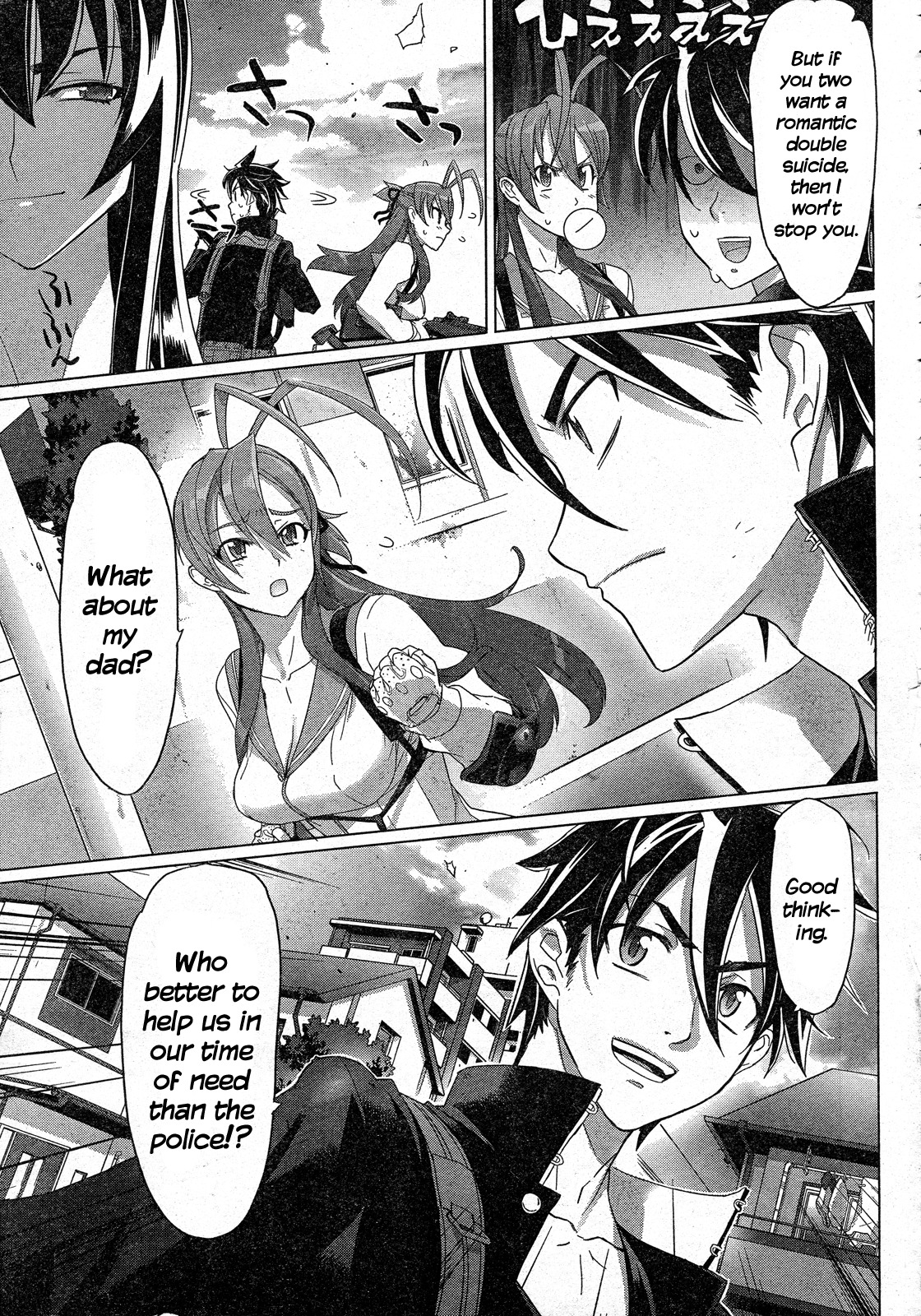 Highschool of the Dead Chapter 26 page 31 - Chapter 26: The Dead Badge of Coward