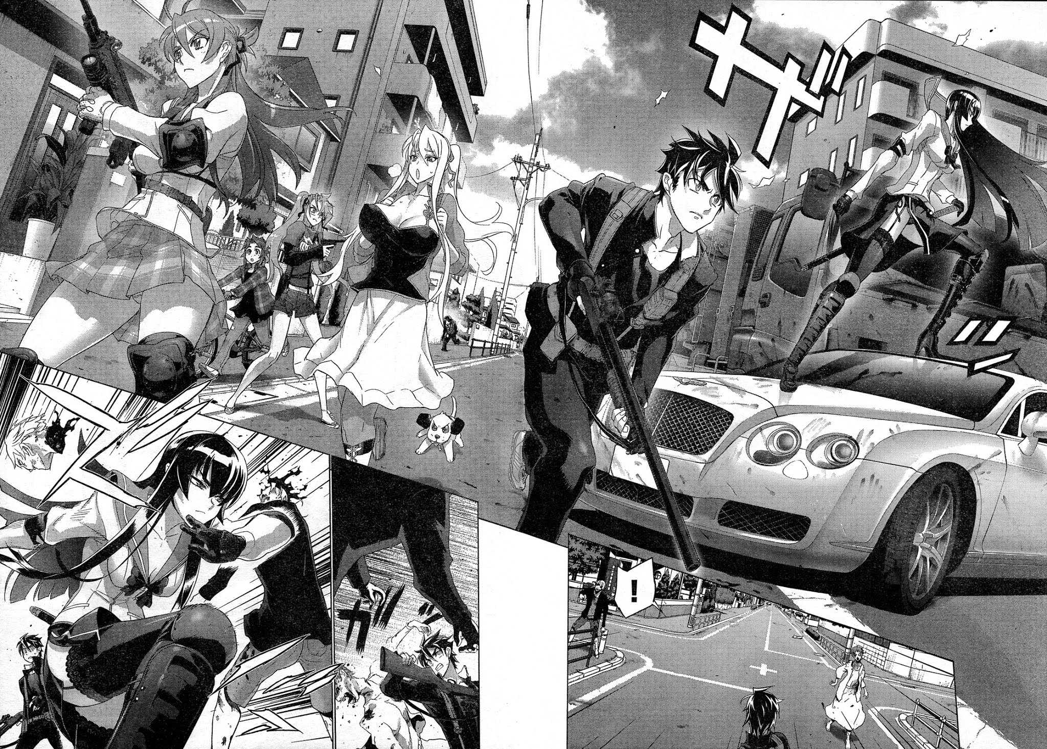 Highschool of the Dead Chapter 26 page 32 - Chapter 26: The Dead Badge of Coward
