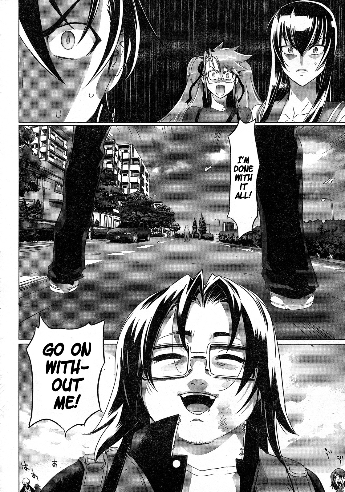 Highschool of the Dead Chapter 26 page 39 - Chapter 26: The Dead Badge of Coward