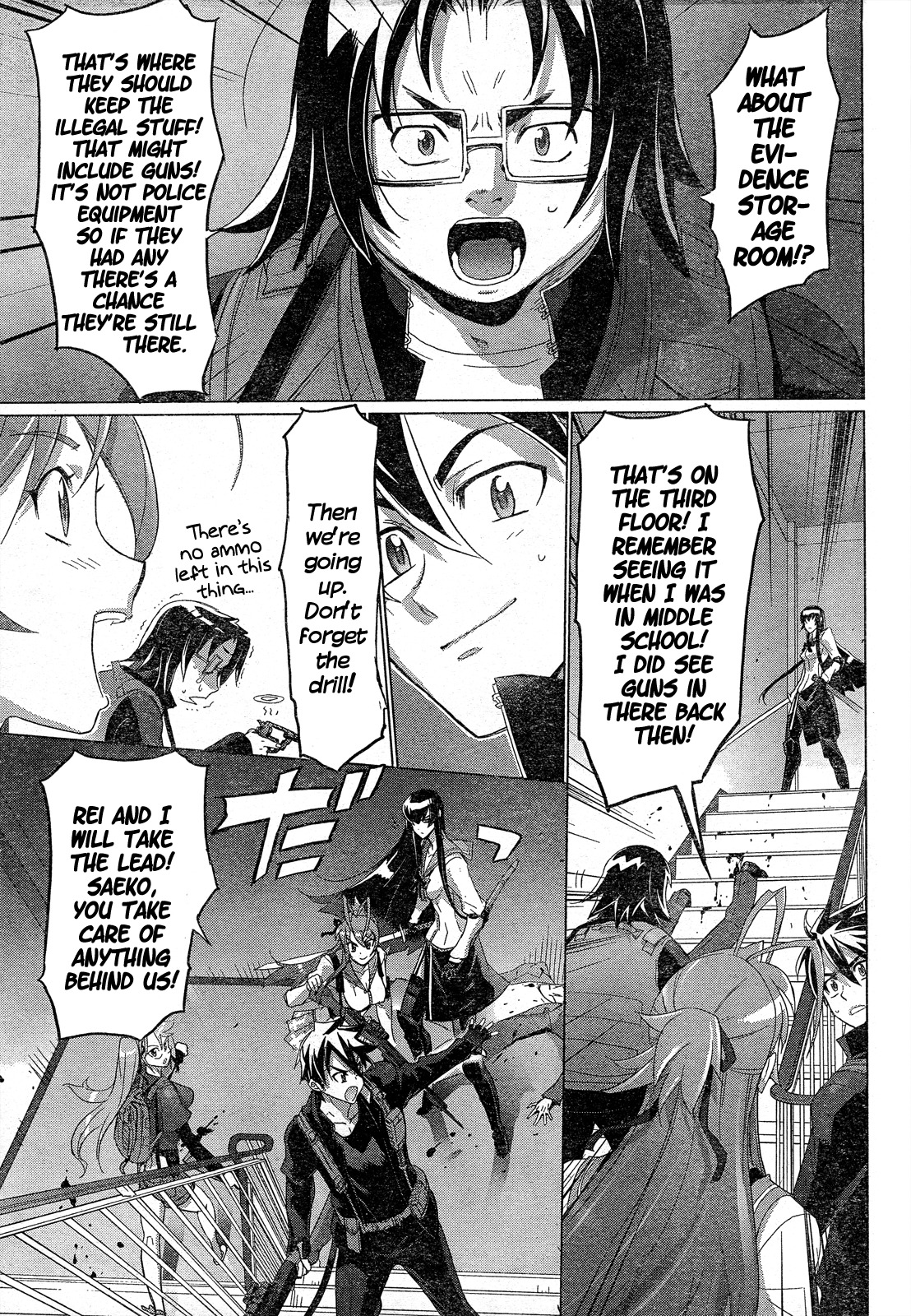 Highschool of the Dead Chapter 27 page 20 - Chapter 27: Assault on Dead Precinct