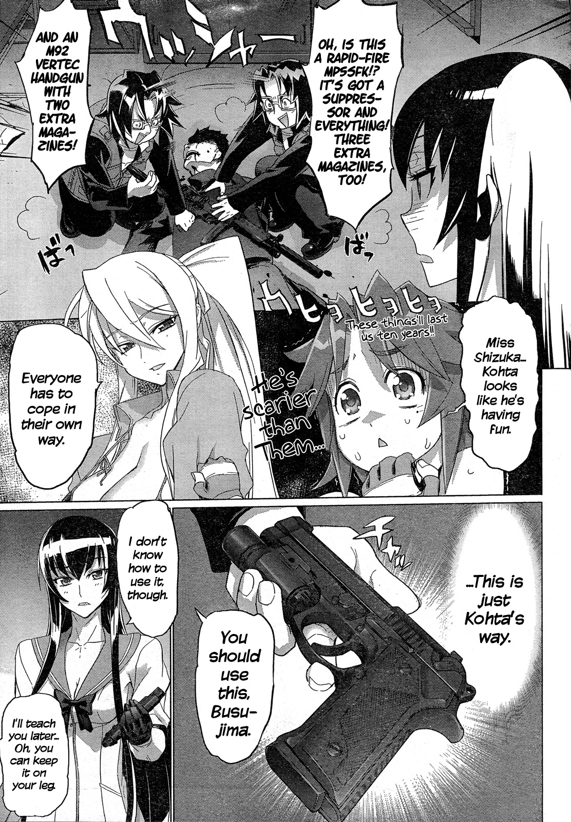 Highschool of the Dead Chapter 27 page 24 - Chapter 27: Assault on Dead Precinct