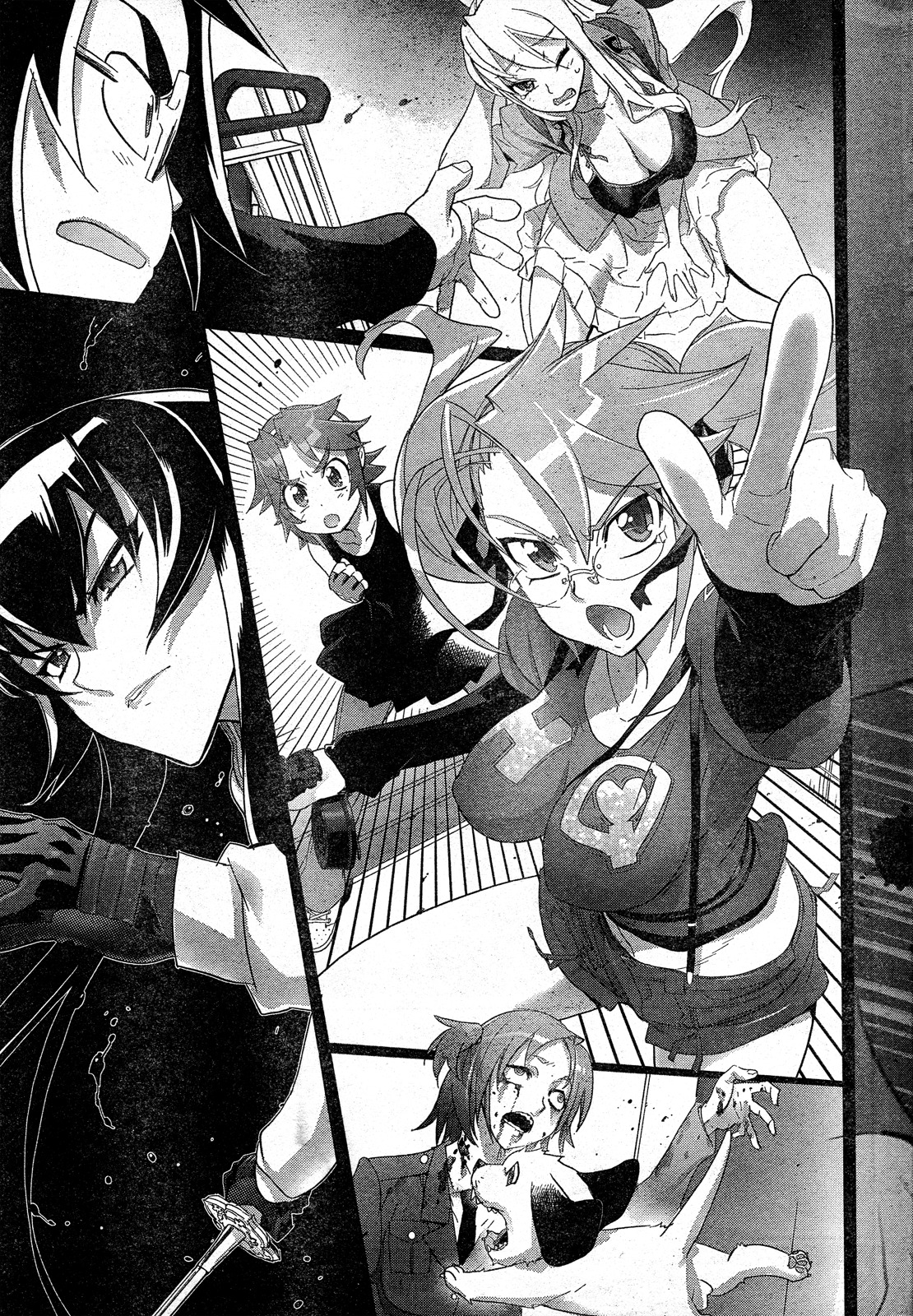Highschool of the Dead Chapter 27 page 34 - Chapter 27: Assault on Dead Precinct