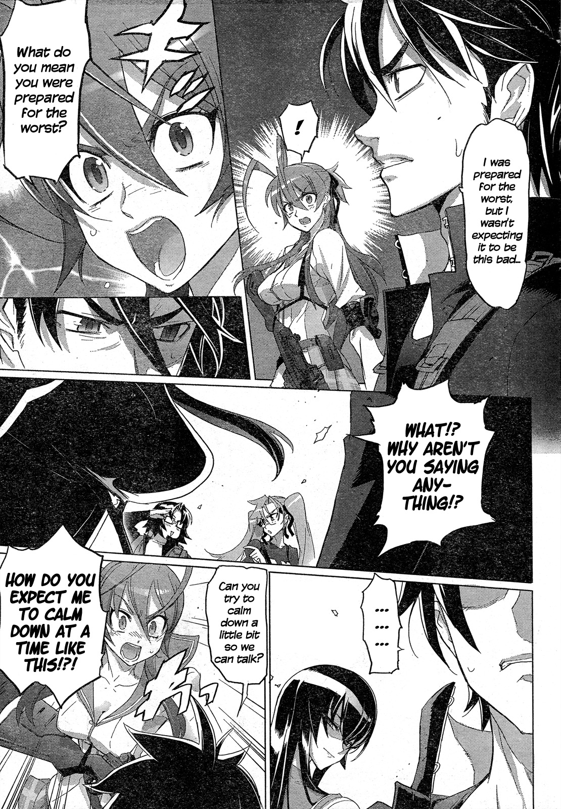 Highschool of the Dead Chapter 27 page 4 - Chapter 27: Assault on Dead Precinct