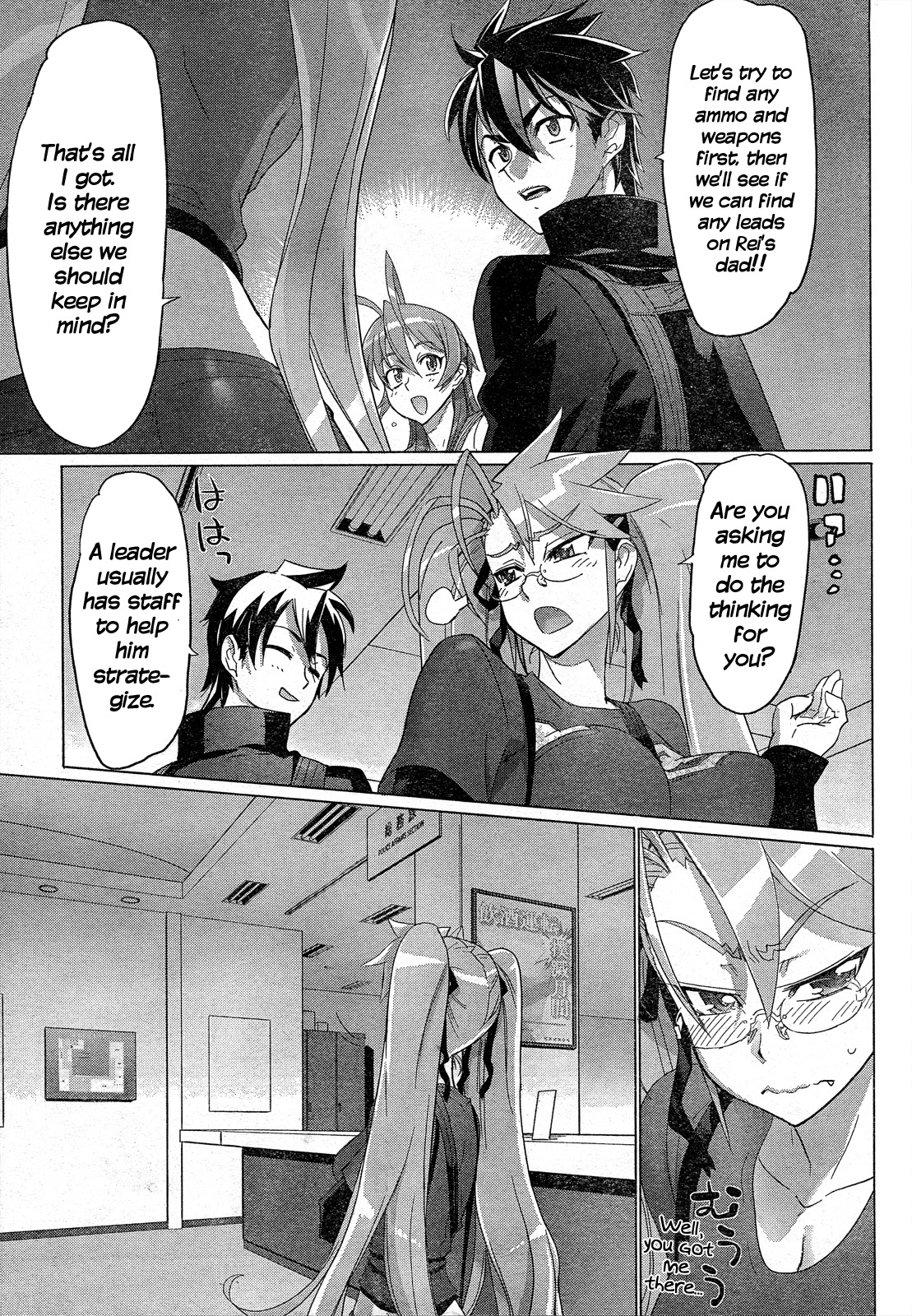 Highschool of the Dead Chapter 27 page 8 - Chapter 27: Assault on Dead Precinct
