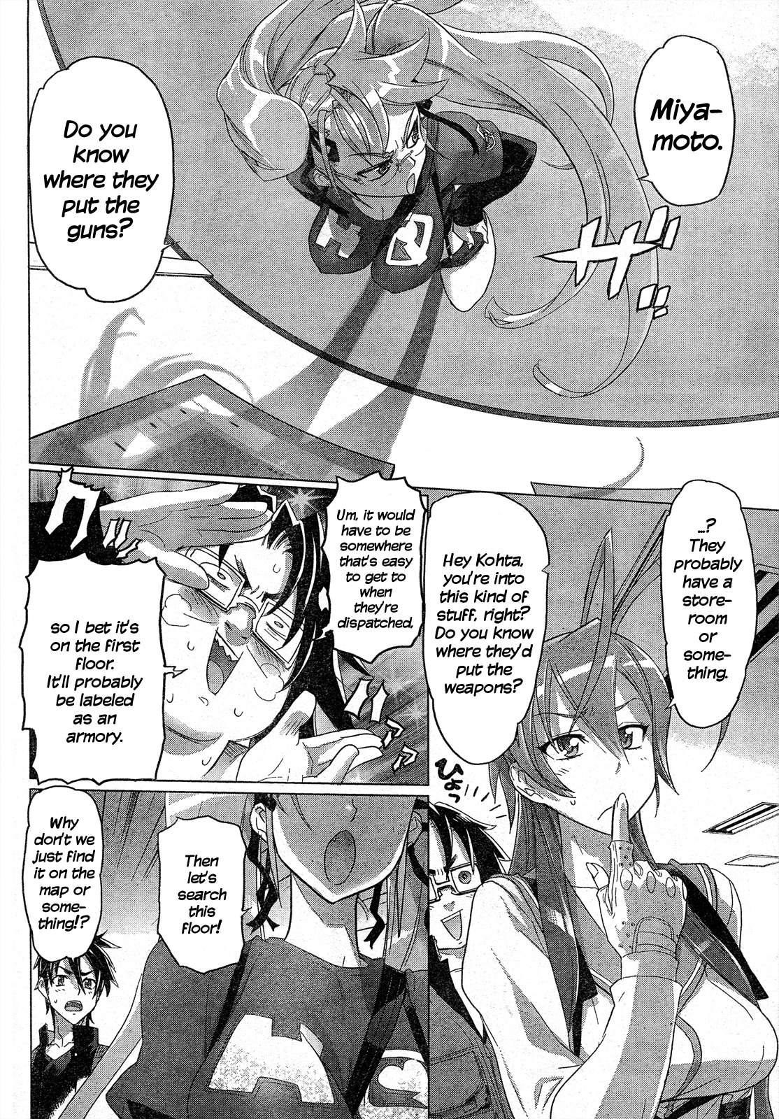 Highschool of the Dead Chapter 27 page 9 - Chapter 27: Assault on Dead Precinct