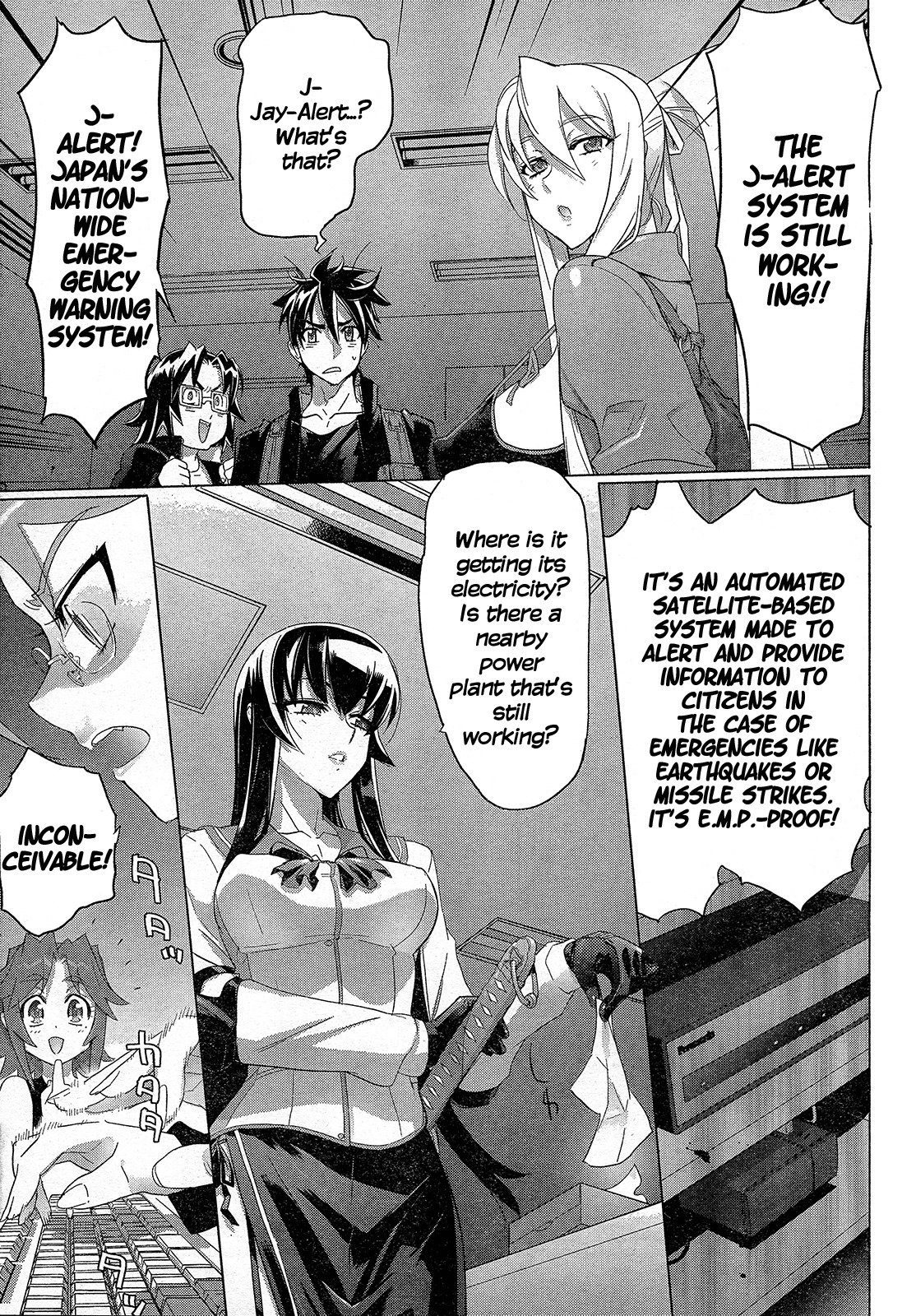 Highschool of the Dead Chapter 28 page 4 - Chapter 28: Deadlock