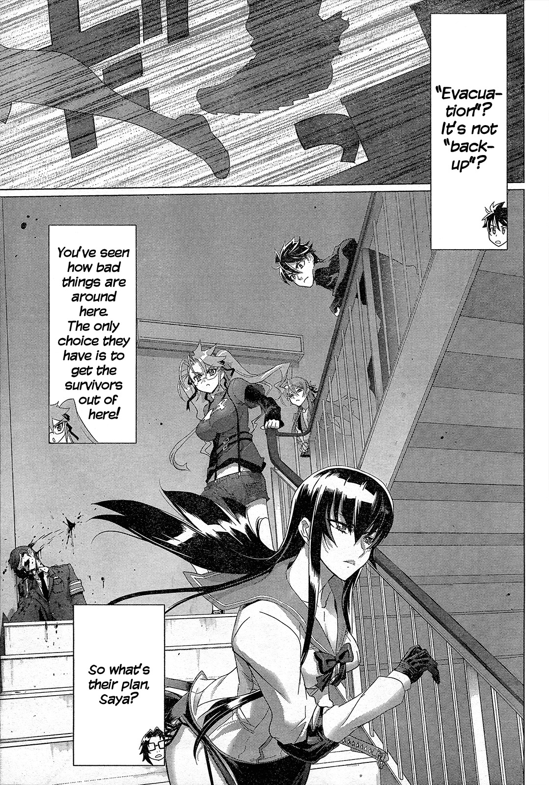 Highschool of the Dead Chapter 28 page 8 - Chapter 28: Deadlock