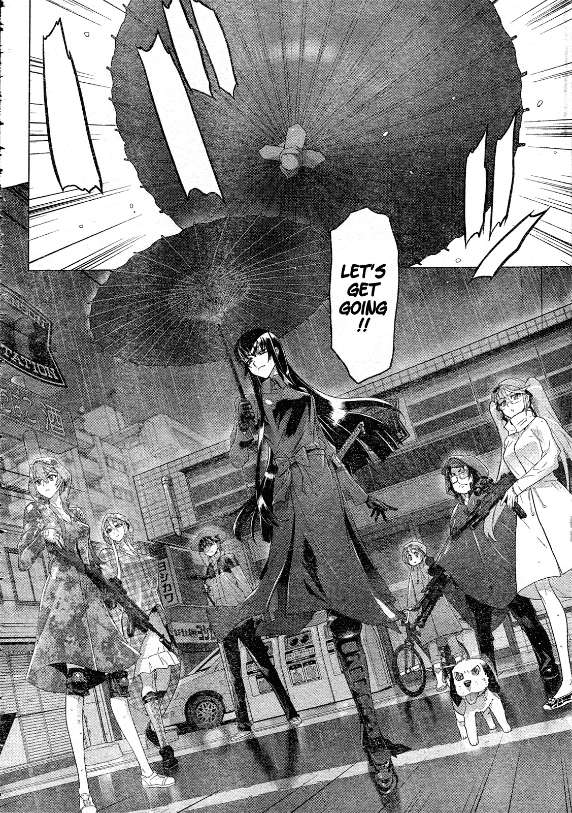 Highschool of the Dead Chapter 29 page 10 - Chapter 29: Dead in the Rain