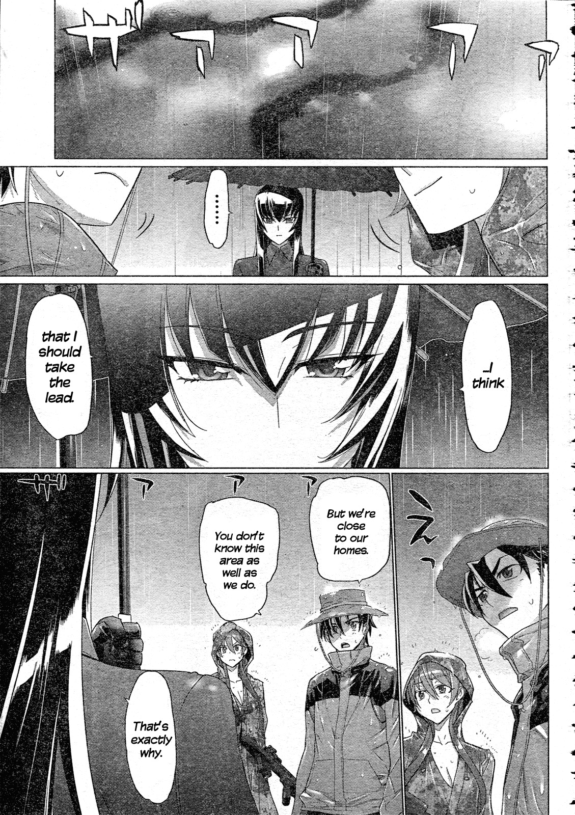 Highschool of the Dead Chapter 29 page 13 - Chapter 29: Dead in the Rain