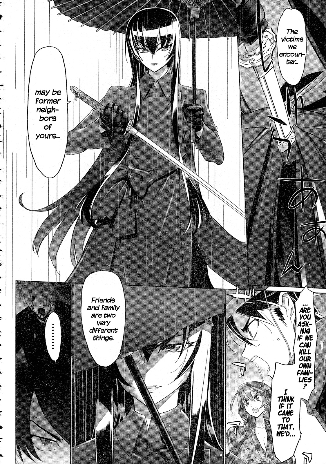 Highschool of the Dead Chapter 29 page 14 - Chapter 29: Dead in the Rain