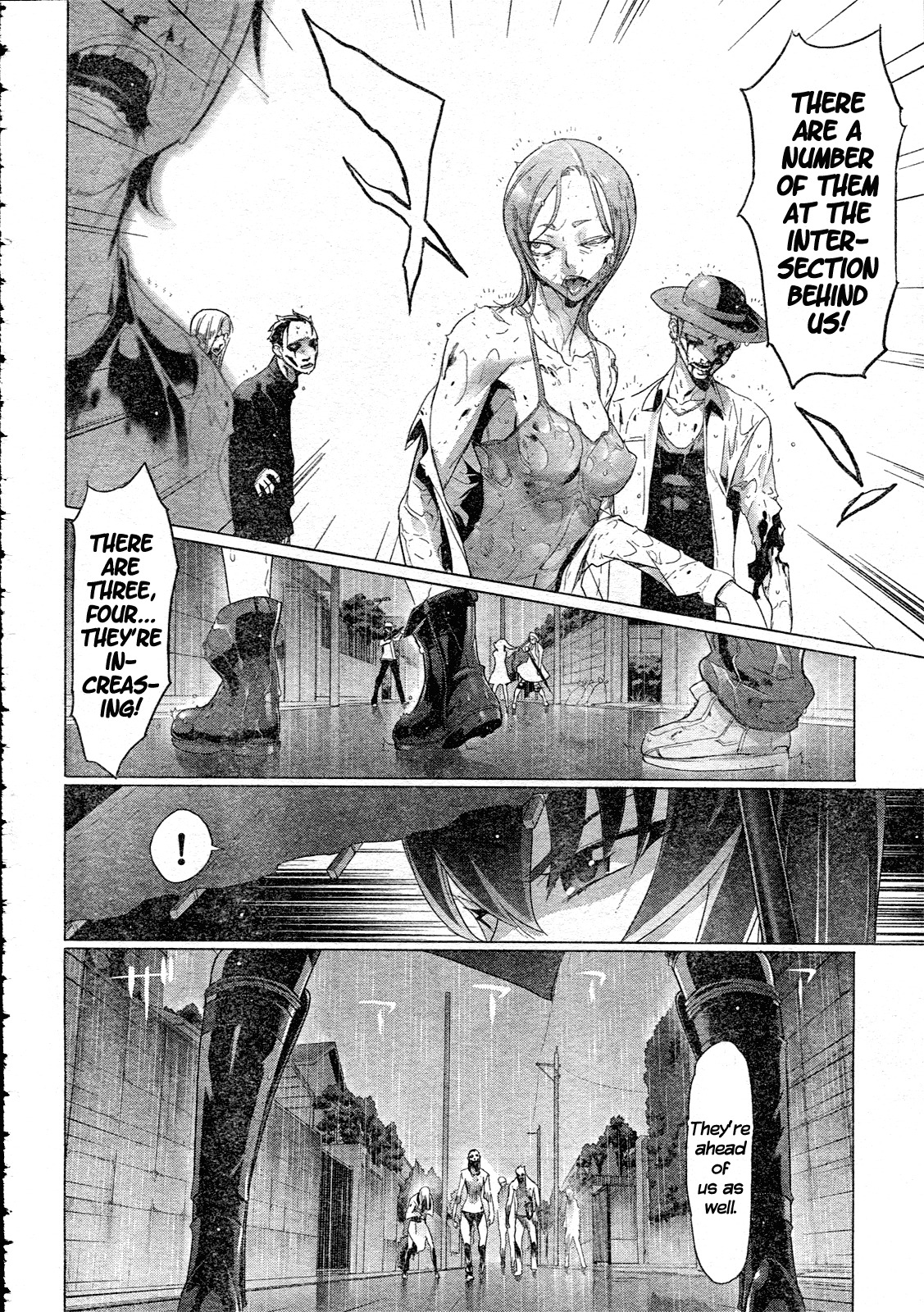 Highschool of the Dead Chapter 29 page 16 - Chapter 29: Dead in the Rain